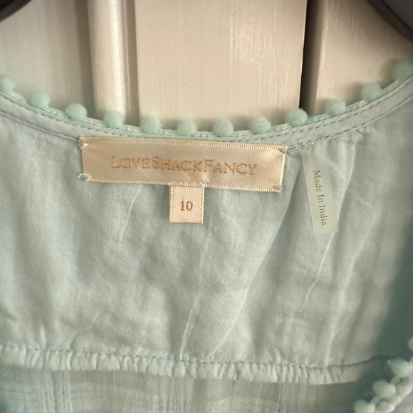 LoveShackfancy ABELINA DRESS Light Blue Dress Size 10 - Picture 2 of 3